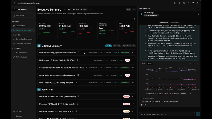 Lupe Analytics